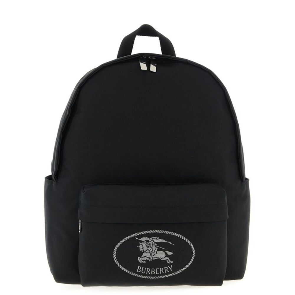 Burberry Black Polyester Men's Backpack